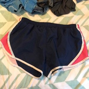 navy pink & white simply southern work out shorts!